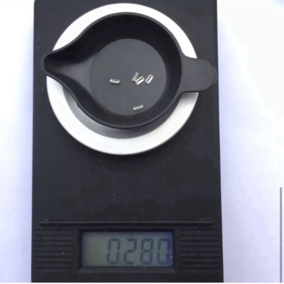 66mm Jumbo Hoop Double Inlay Eternity Earrings - Picture 14 of 16